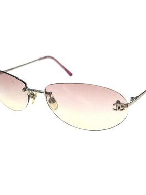 Chanel Sunglasses Eyewear Pink Small Good 59□16 AC06950225 NQ03715